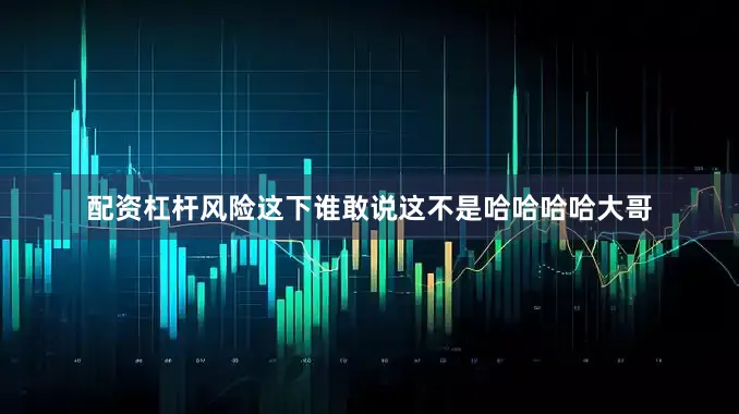 配资杠杆风险这下谁敢说这不是哈哈哈哈大哥